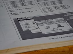 early mac, macintosh, macintosh plus, desktop publishing, 1986, aldus, pagemaker, page maker, pagemaker v.1, apple, apple macintosh, manual, instruction manual — Photo Brett Jordan / Unsplash