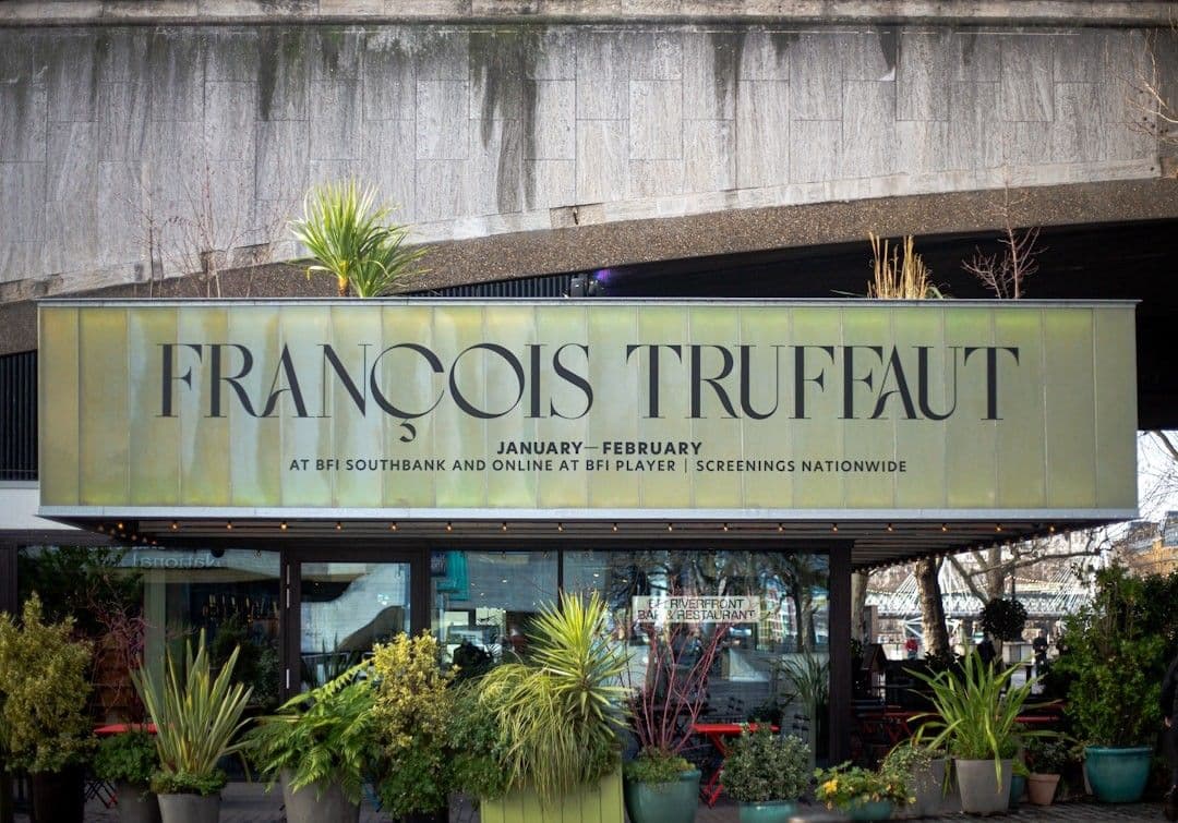 A tribute to François Truffaut at BFI Southbank London — Photo Karollyne Videira Hubert / Unsplash