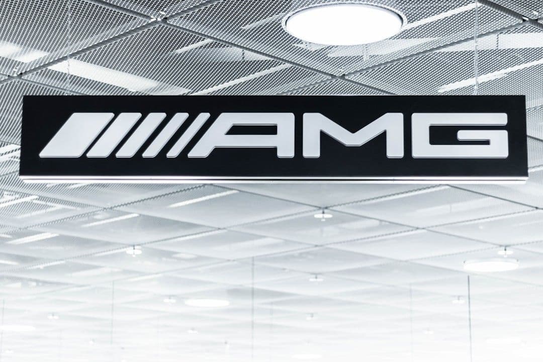 AMG logo — Photo Christian Wiediger / Unsplash