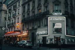 a city street at night with cars parked on the side of the street — Photo Guillaume Didelet / Unsplash