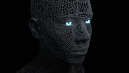 a man with blue eyes and a black background — Photo A Chosen Soul / Unsplash