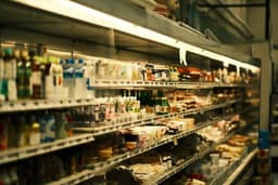 Grocery store shelves — Photo Jose Fabula / Unsplash